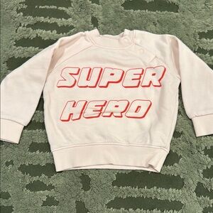 Hugo lives tiki Super Hero sweatshirt